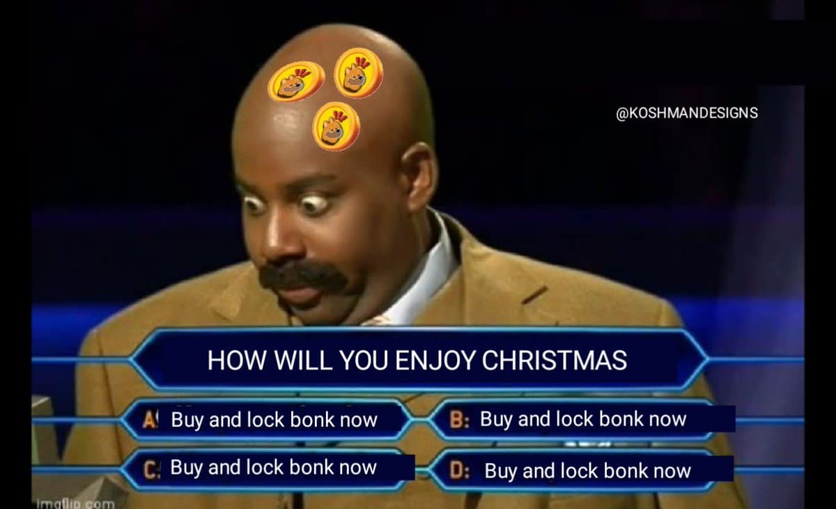 We don't stop saying GM as a bonker

It's a new Month and the Christmas season draws near 

I think I found a method to save up for Christmas 👇👇

@bonk_inu 
I think I made the right choice right??
Let's fucking pump $BONK https://t.co/l43ZHqaTiu https://t.co/hvIxXfSiMm