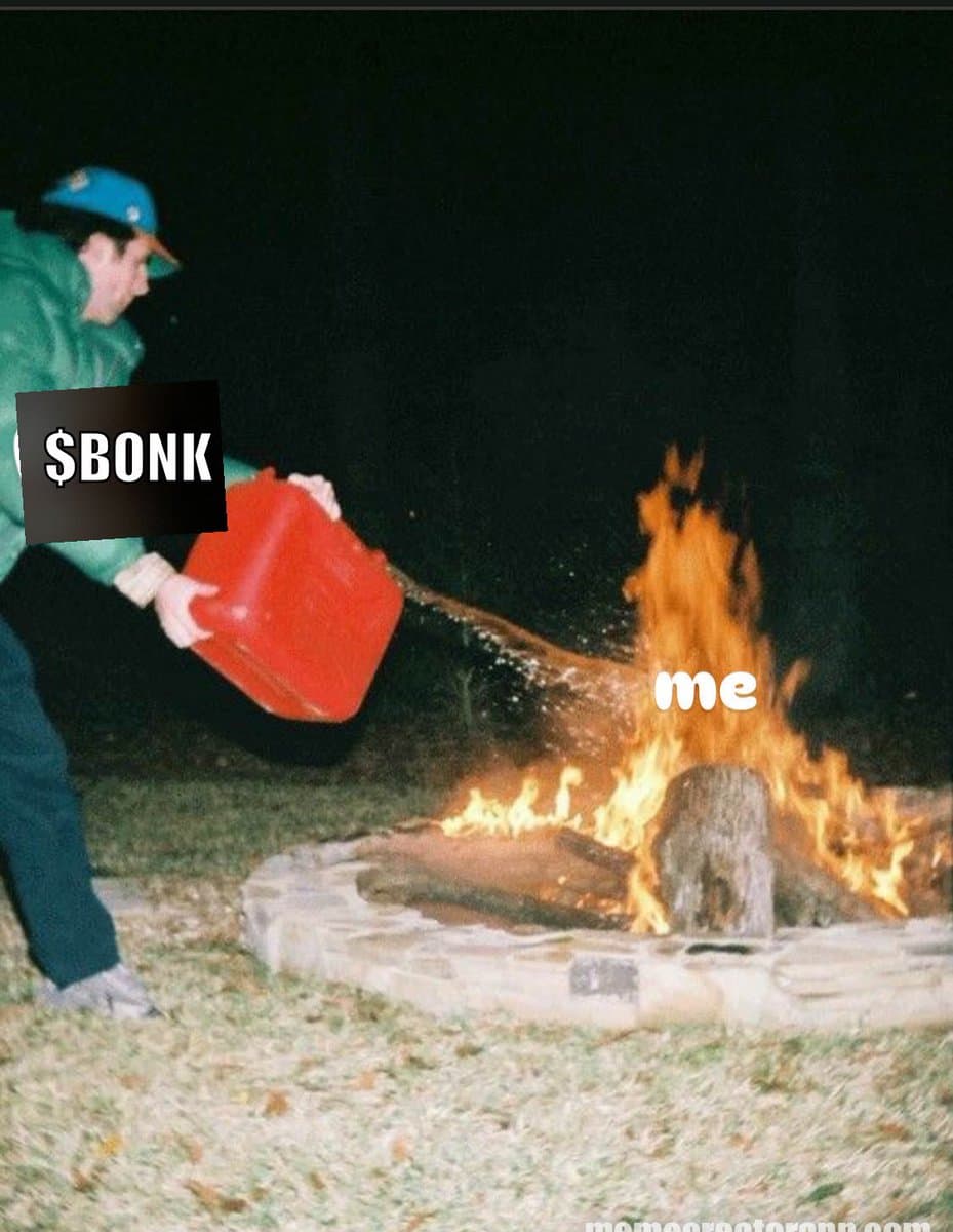 Loading up on $bonk is a very wise decision https://t.co/APmGV1qXdl