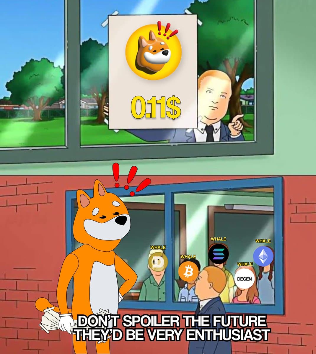 The future is ours❗️❗️❗️ 🔥 g(old) memes 😂 @bonk_inu 

#BONK $BONK #LetsBONK https://t.co/AcNML7Y9Rv