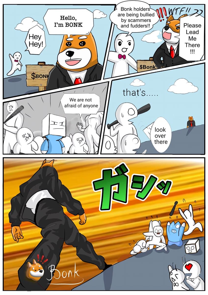 @bonk_inu
 Bonk Meme comic
 #BONK $BONK https://t.co/DnZcuZnzf8