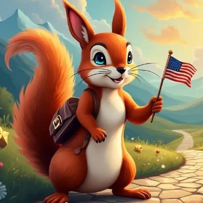 Trumpet Squirrel USA